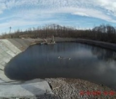Dredging works